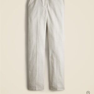 J. Crew Cream Straight Leg Pants